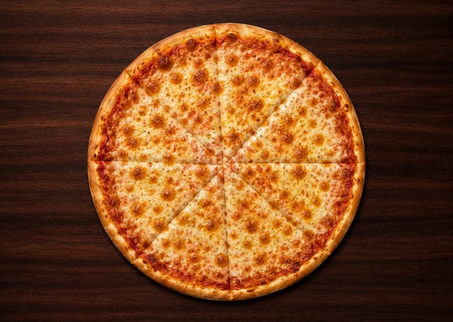 14" Cheese Single Pizza.