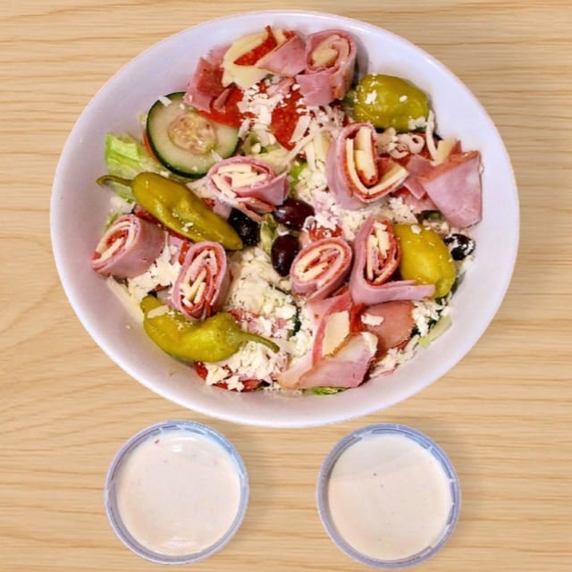 Antipasto Large Salad.