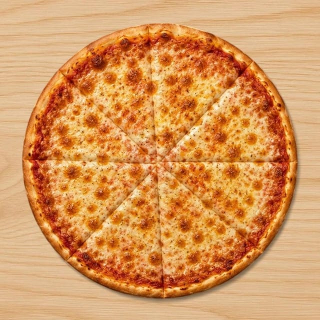 12" Cheese Single Pizza.