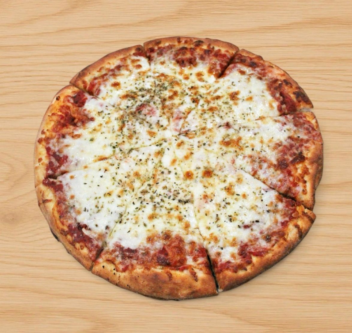 14" Cheese Single Pizza.