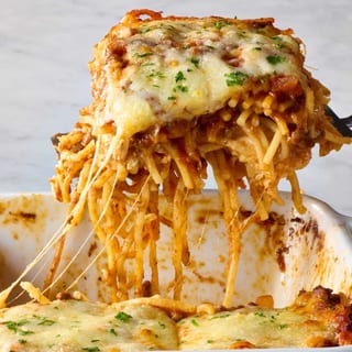Baked Spaghetti A La Desantis Pasta