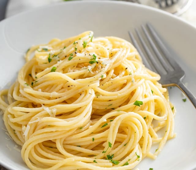 Butter Spaghetti.